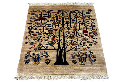 Qashqai Exklusiv 27623 - (95x94cm) - German Carpet Shop