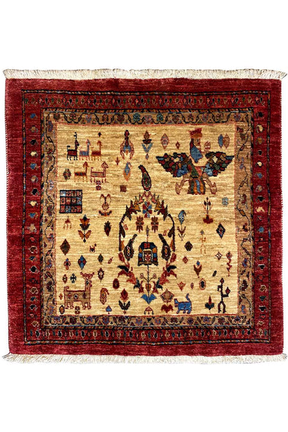 Qashqai Exklusiv (98x96cm) - German Carpet Shop