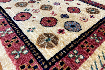 Qashqai Exklusiv 303649 - (90x79cm) - German Carpet Shop
