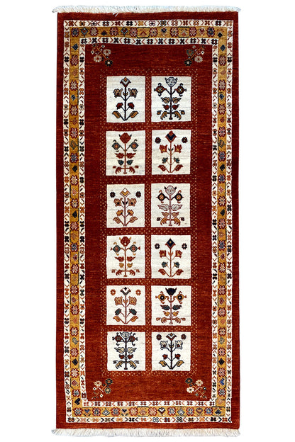  Qashqai Exklusiv - 505055 (194x80 cm) - Premium Teppich from German Carpet Shop - Just €990! Shop now at German Carpet Shop