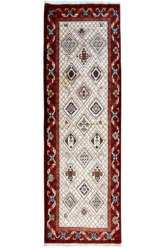 Qashqai Exklusiv 900397 - (250x80cm) - German Carpet Shop