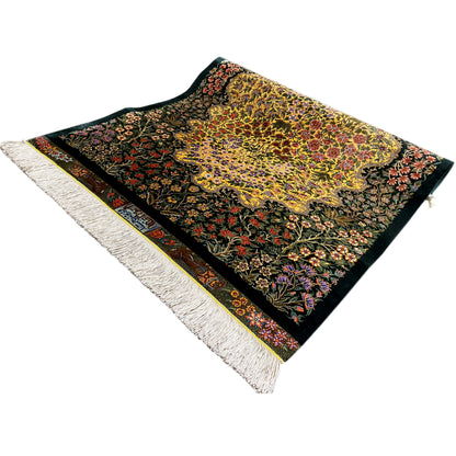 Ghom Seide Teppich - 900846 (123x79 cm)