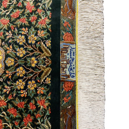 Ghom Seide Teppich - 900846 (123x79 cm)