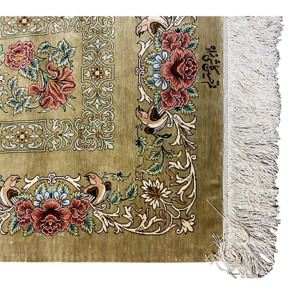 Ghom Seide Teppich - 904736 (195x53 cm)