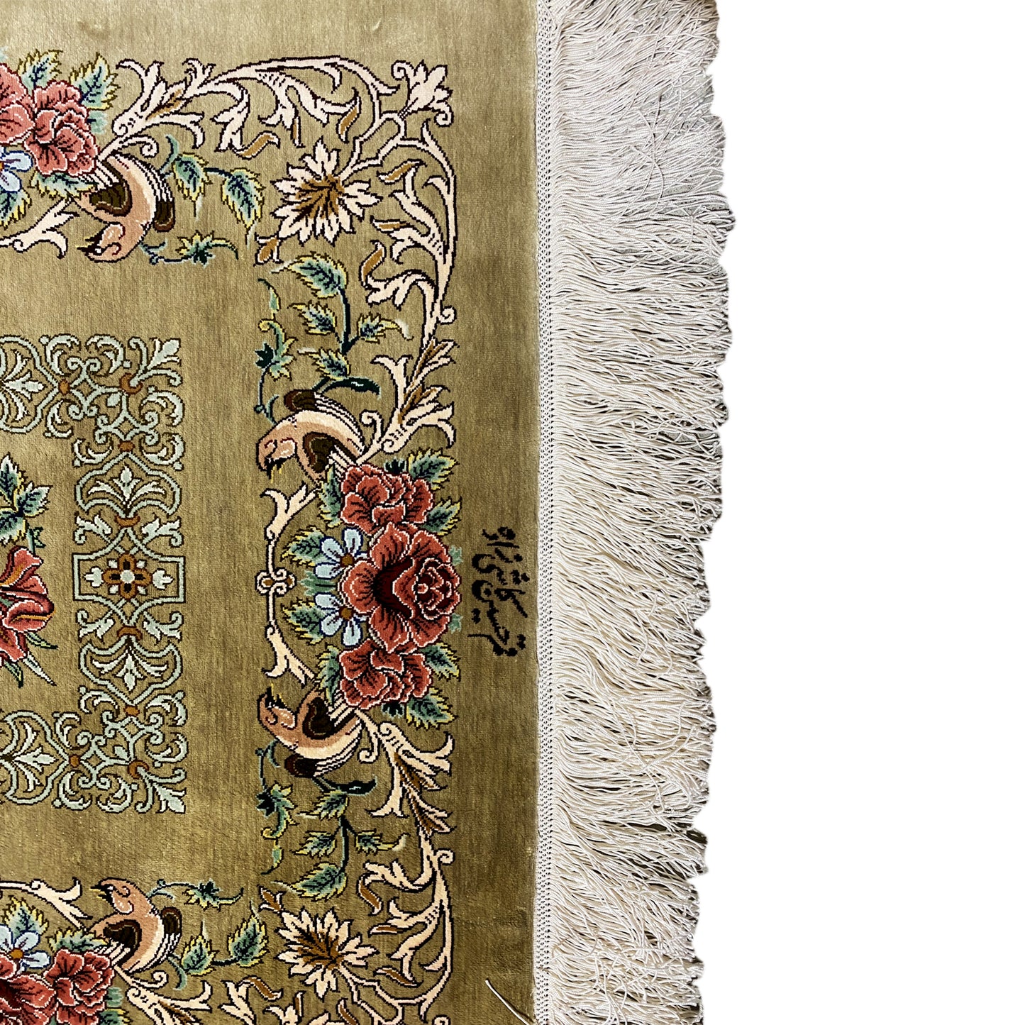 Ghom Seide Teppich - 904736 (195x53 cm)