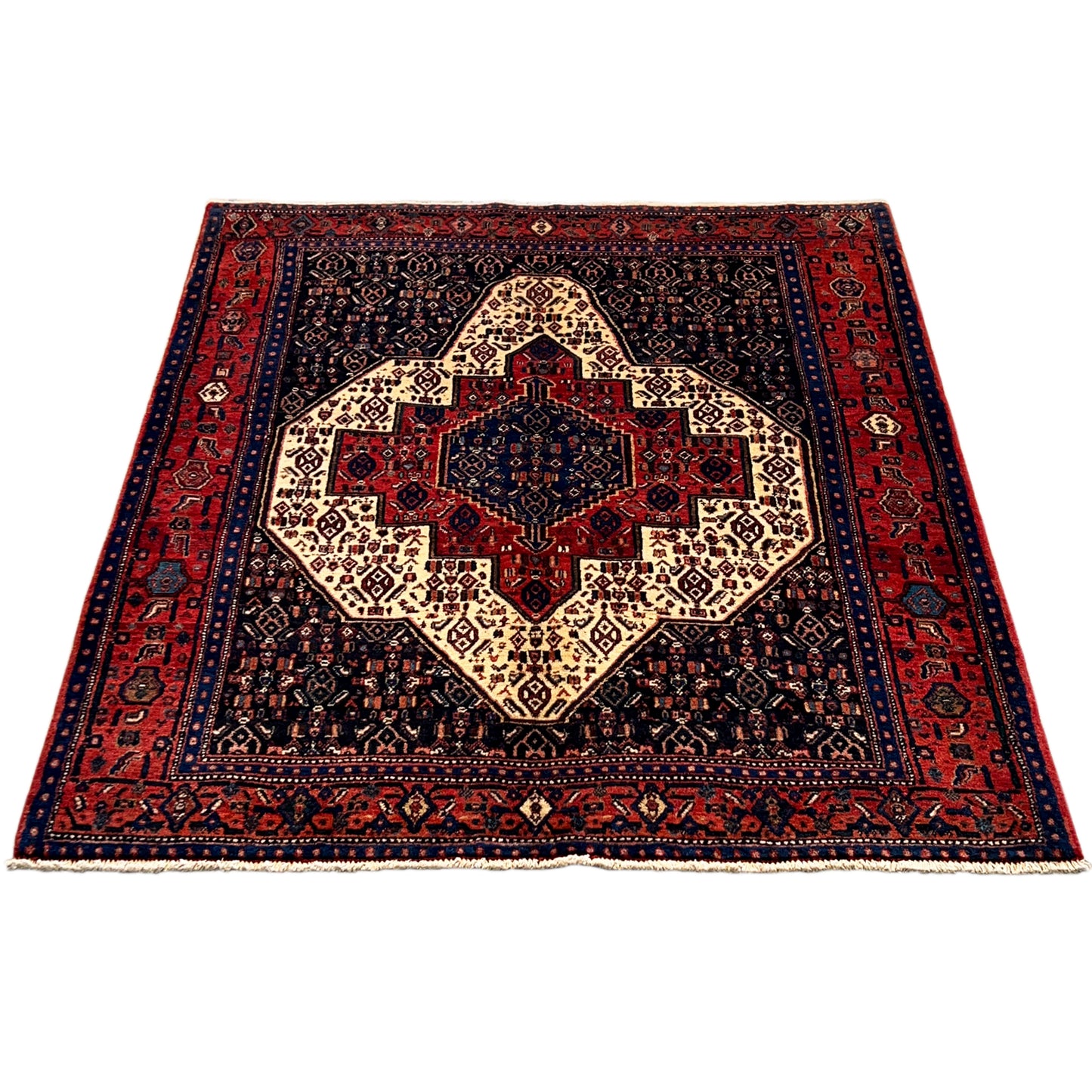 Sanandaj Teppich 148x123 cm - Premium Sanandaj Teppich from German Carpet Shop - Just €0! Shop now at German Carpet Shop