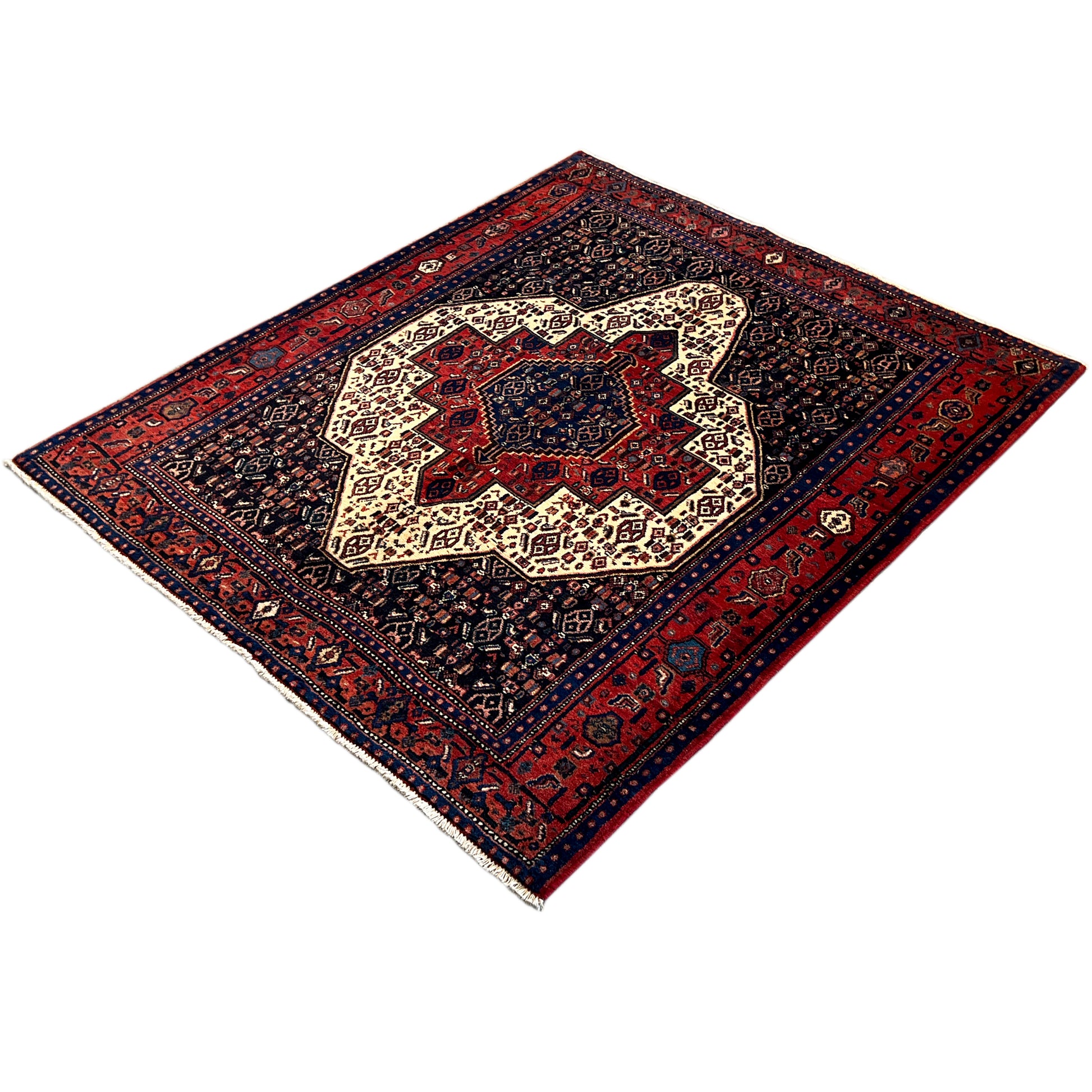  Sanandaj Teppich 148x123 cm - Premium Sanandaj Teppich from German Carpet Shop - Just €0! Shop now at German Carpet Shop
