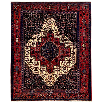  Sanandaj Teppich 148x123 cm - Premium Sanandaj Teppich from German Carpet Shop - Just €0! Shop now at German Carpet Shop