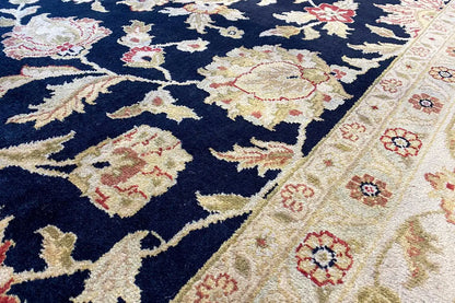 Indo Täbriz Teppich (366x271cm) - German Carpet Shop