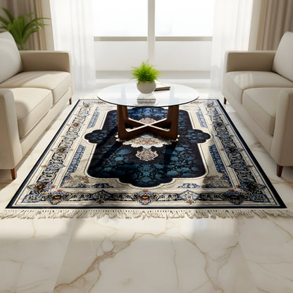 Sorur marineblauw 170x240cm