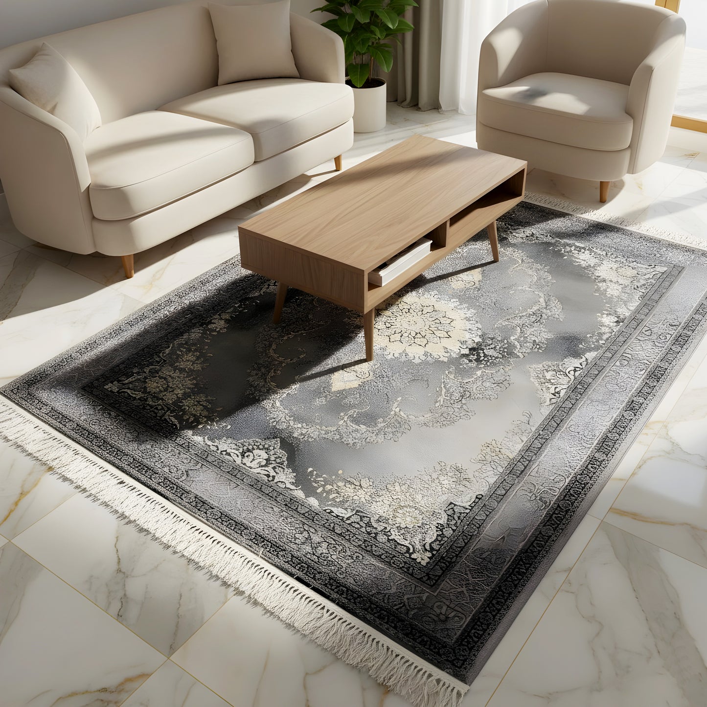 Medallion Kashan 160x230cm