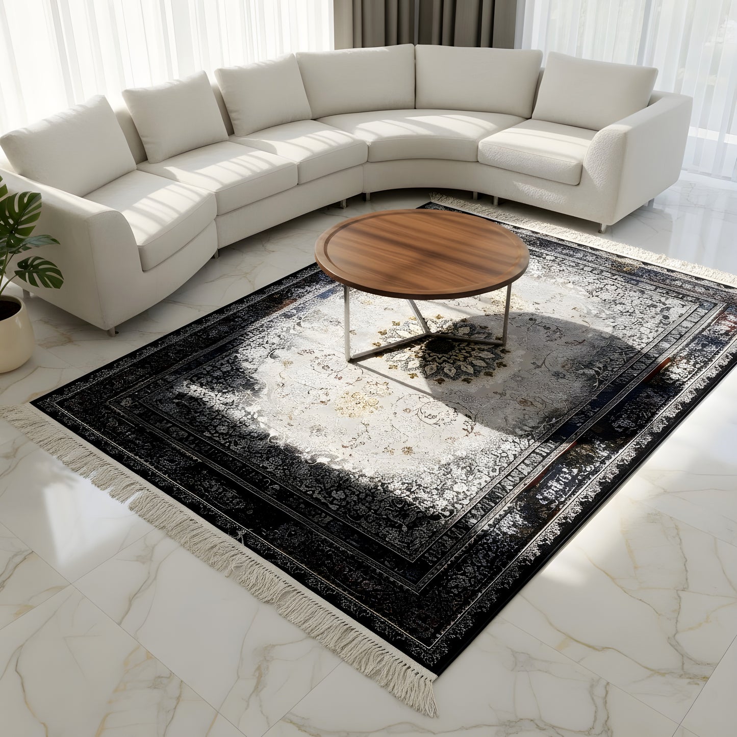 Tappeto Medaglione 160x230cm