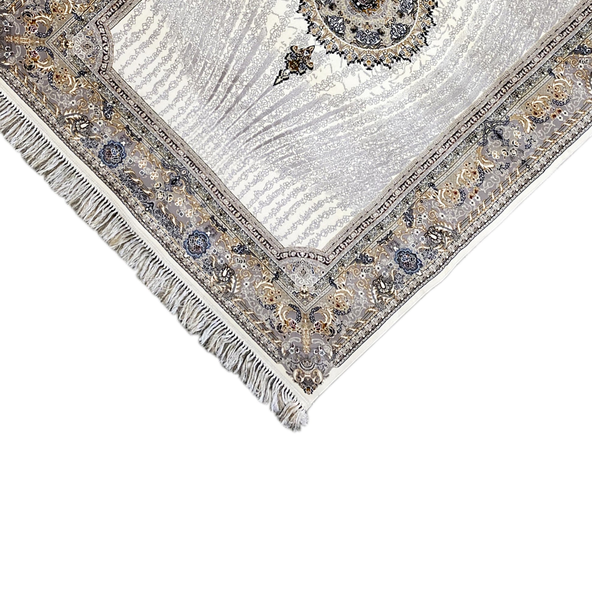 Großformatiger Teppich 160x230 Modern Vintage Grau