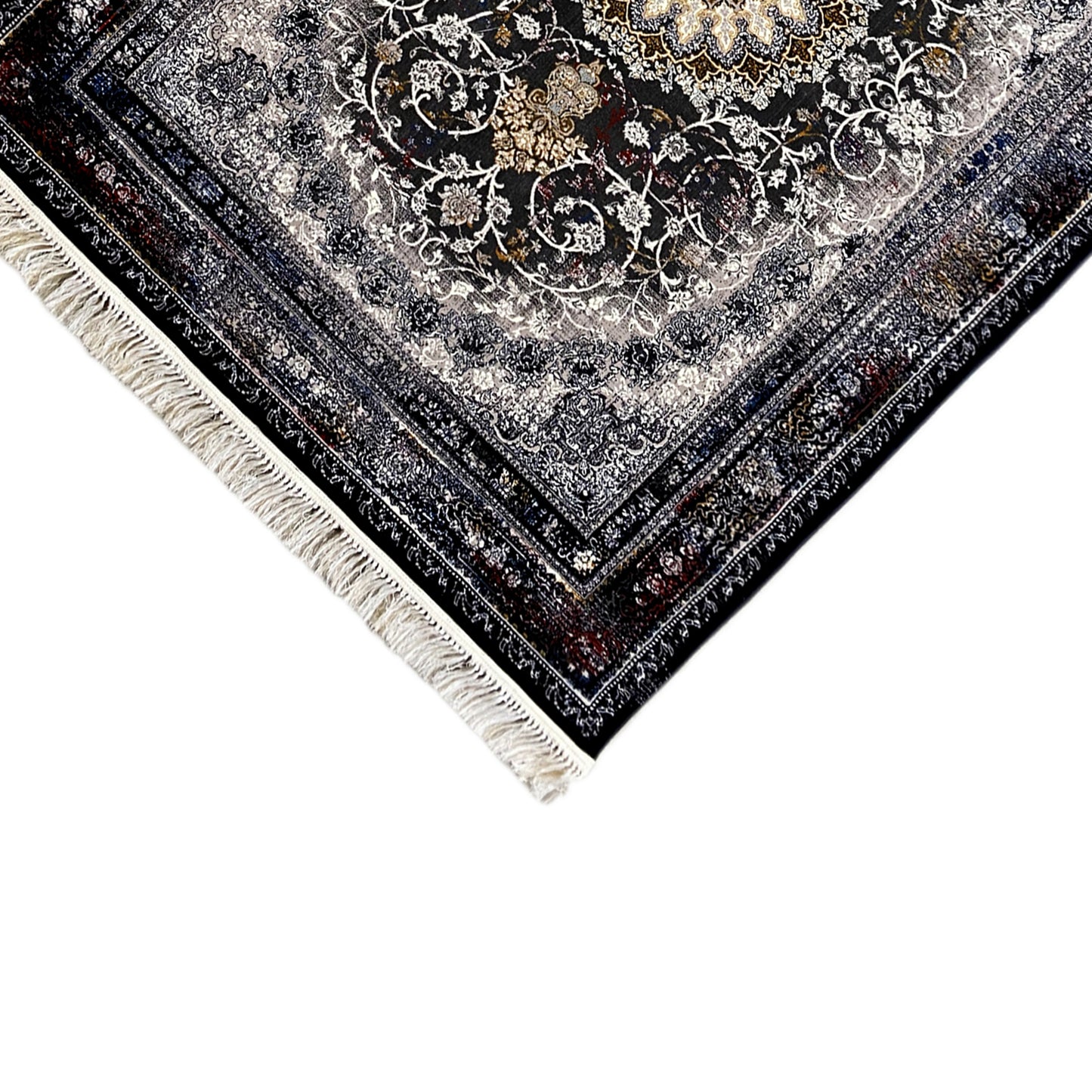 Geometrisch florales Muster Teppich Polypropylen 160x230 Elegant

