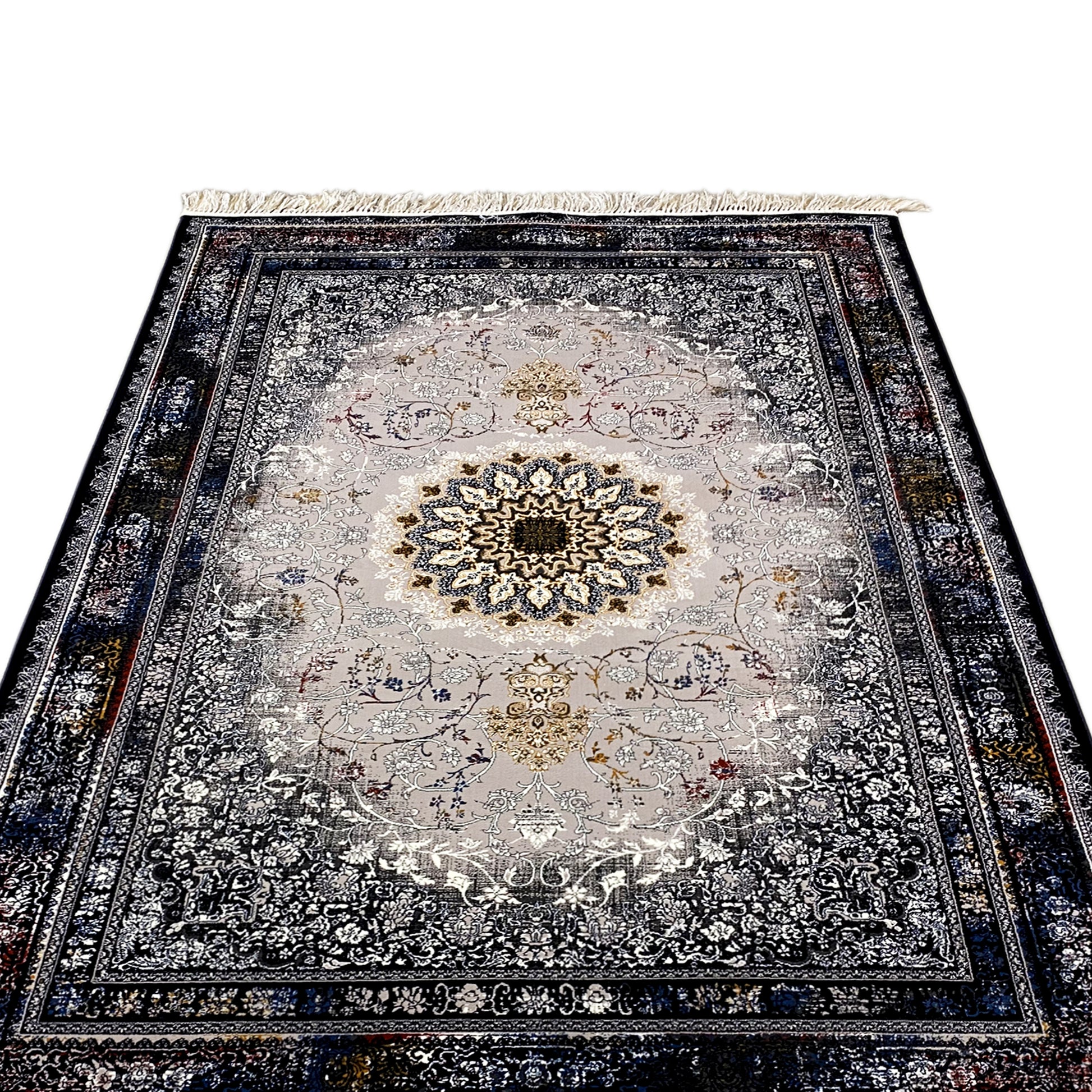 Eleganter Design-Teppich im Orient-Stil, maschinell gefertigt, 160x230cm, online kaufen