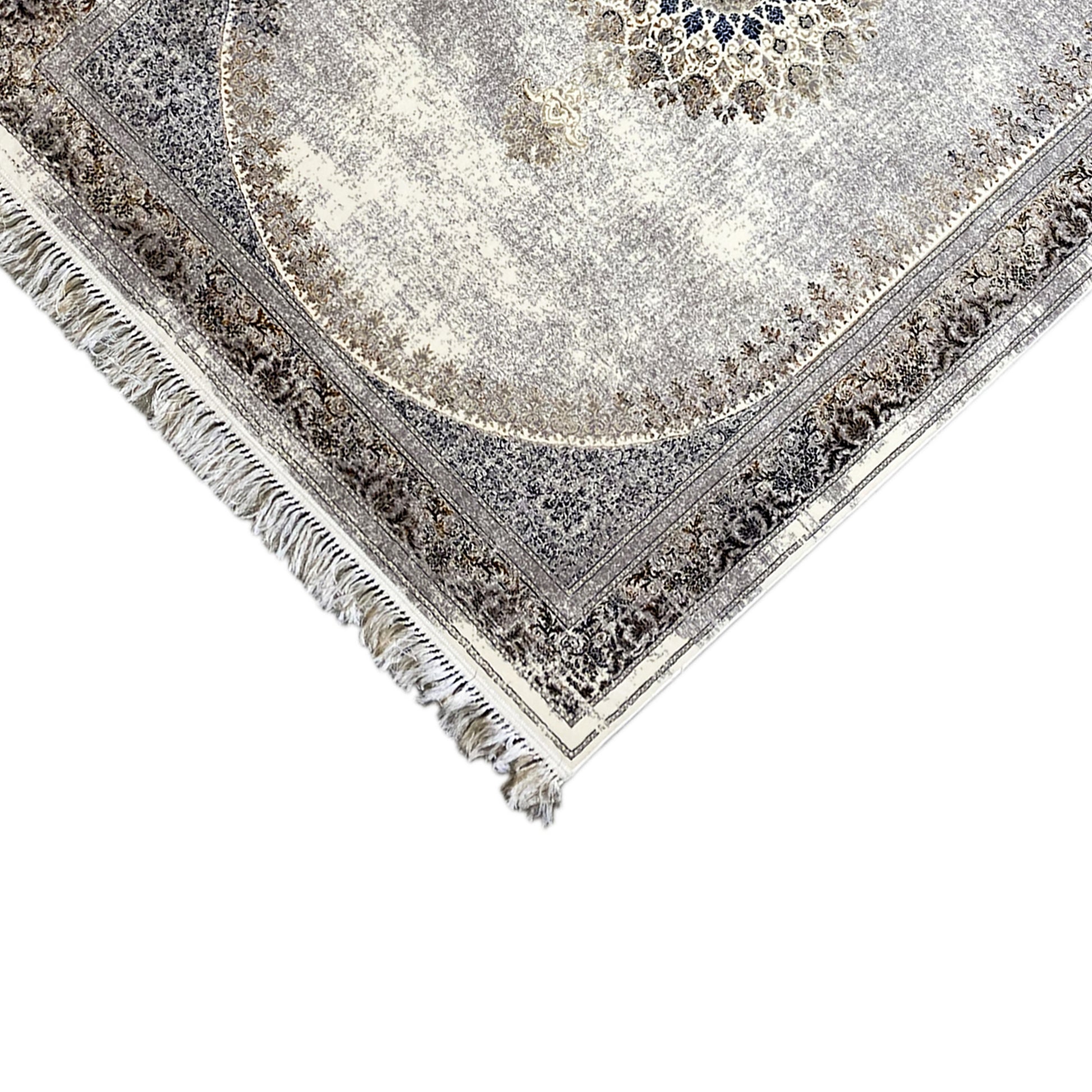 Vintage Teppich im klassischen Stil, 160x230cm, ideal als pflegeleichter Bodenbelag