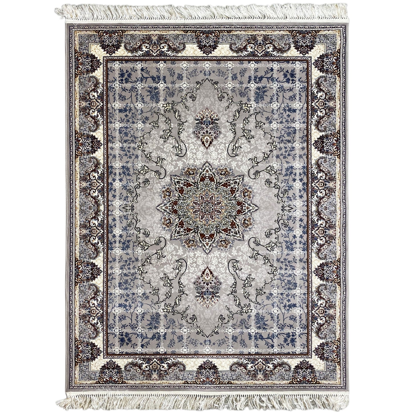 Woven Teppich aus Polypropylen im klassischen Nain-Design für den Wohnraum, 160x230cm