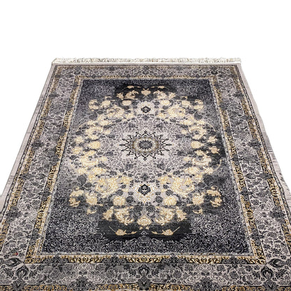 Hochwertiger Teppich Polypropylen, klassisch Dunkel für Wohnbereich, Manchester.