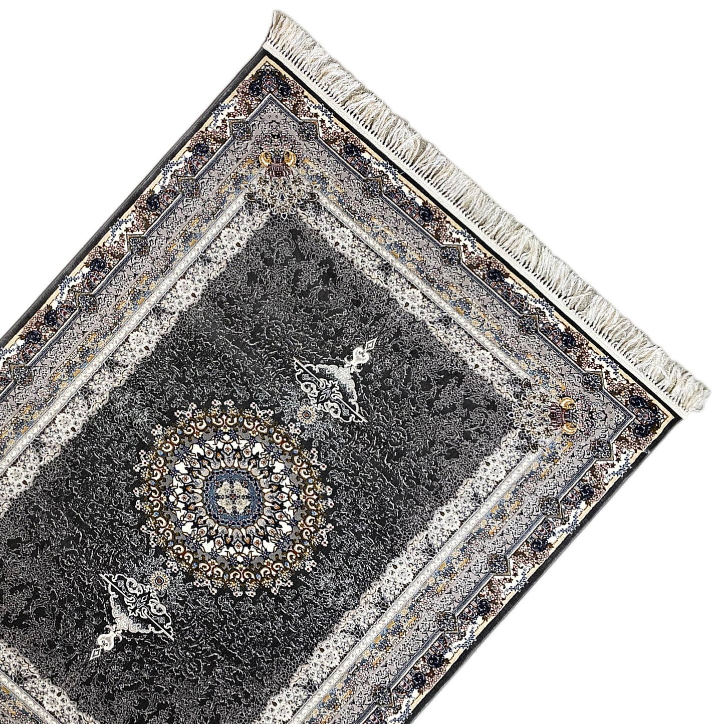 Teppich Polypropylen Traditionell Muster Dunkel kaufen.