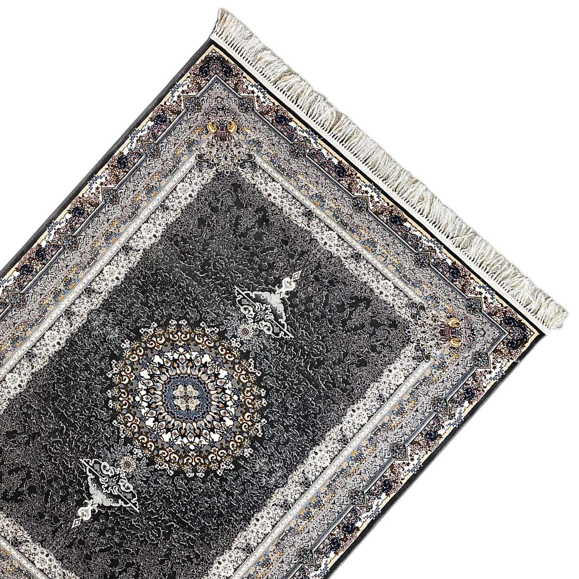 Teppich Polypropylen Traditionell Muster Dunkel kaufen.