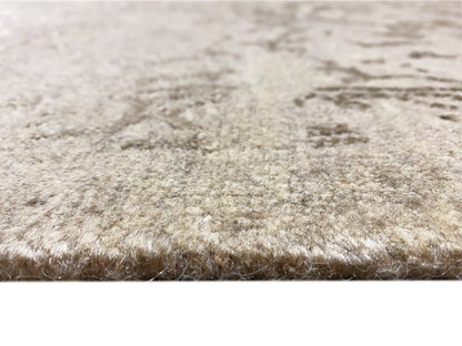 Hochwertiger Designer Teppich aus Wolle und Viskose