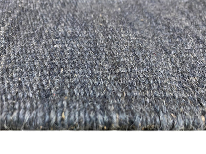 Teppich-Textur mit kurzem, mehrfarbigem Flor in Grau und Blau