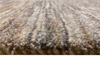 Timeless Gabbeh rug in warm brown tones