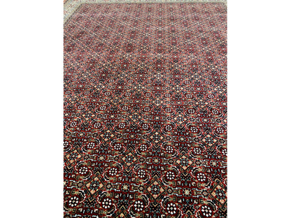 Hochwertiger Perserteppich Look in Rot mit feinen Details