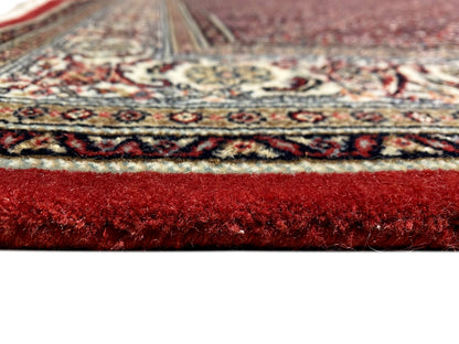 Großer roter Teppich 244x177 cm für Wohn- oder Essbereich