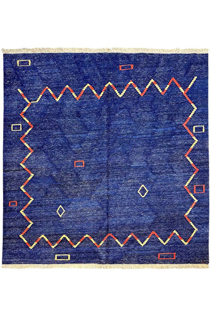 Kilim Qashqai - (143x124cm) - German Carpet Shop