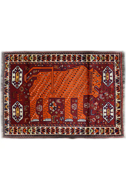 Löwen Gabbeh - 504297 - (198x115cm) - German Carpet Shop