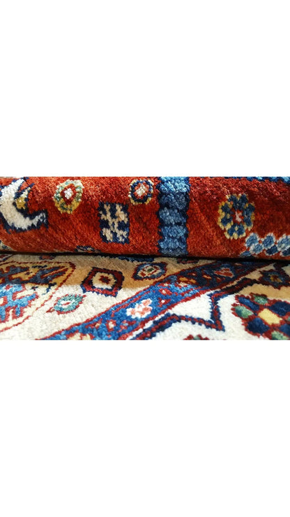  Qashqai Exklusiv - 406364 (380x94 cm) - Premium Teppich from German Carpet Shop - Just €2199! Shop now at German Carpet Shop