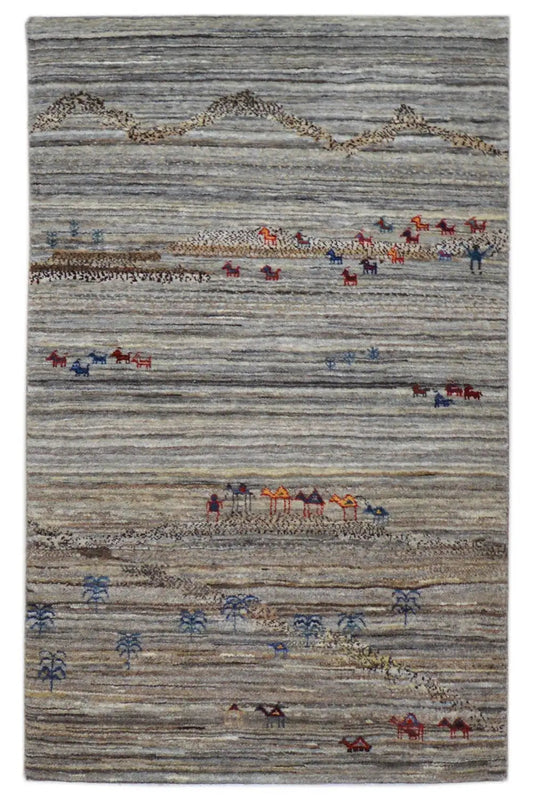 Gabbeh - (123x77cm) - German Carpet Shop