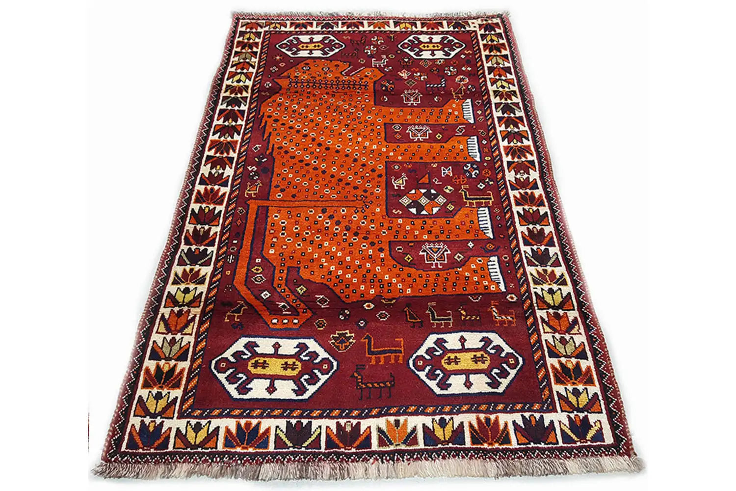 Löwen Gabbeh - 504297 - (198x115cm) - German Carpet Shop