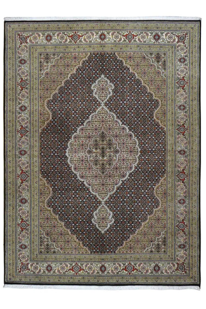 Indo Täbriz Teppich - 319385 (173x242 cm) - Premium Mahi from German Carpet Shop - Just €990! Shop now at German Carpet Shop