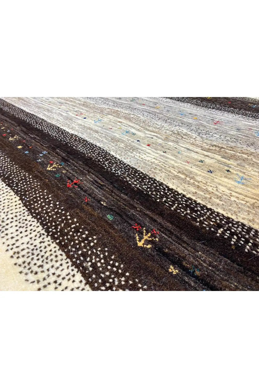  Gabbeh - (122x116 cm) - Premium Gabbeh from German Carpet Shop - Just €720! Shop now at German Carpet Shop