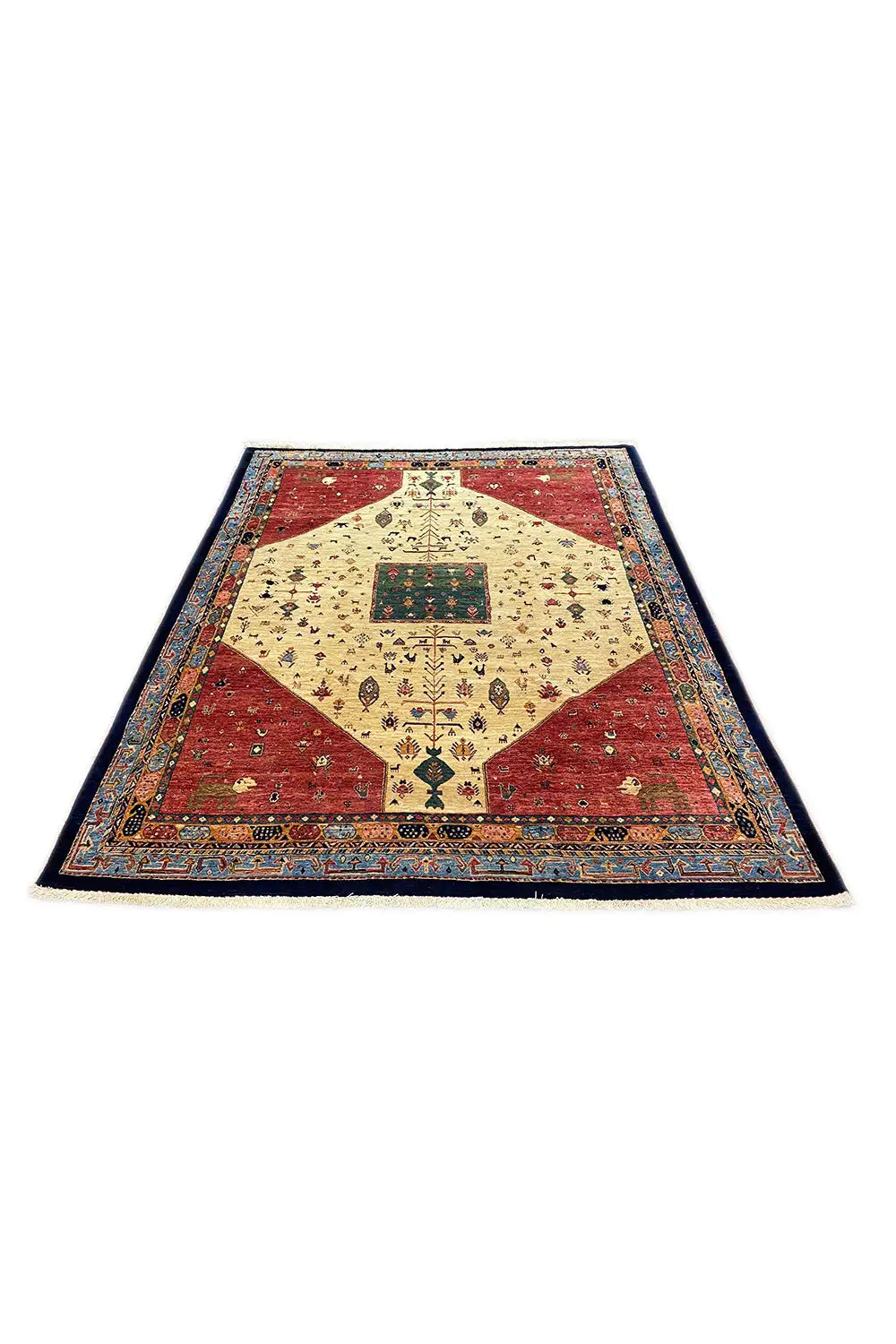  Qashqai Exklusiv Teppich - 303883 (318x249 cm) - Premium Teppich from German Carpet Shop - Just €4950! Shop now at German Carpet Shop