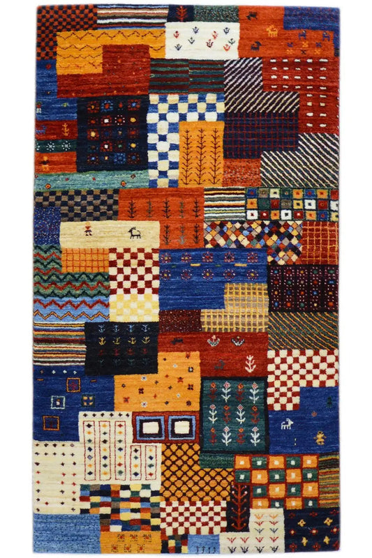  Gabbeh - (164x88 cm) - Premium Gabbeh from German Carpet Shop - Just €900! Shop now at German Carpet Shop