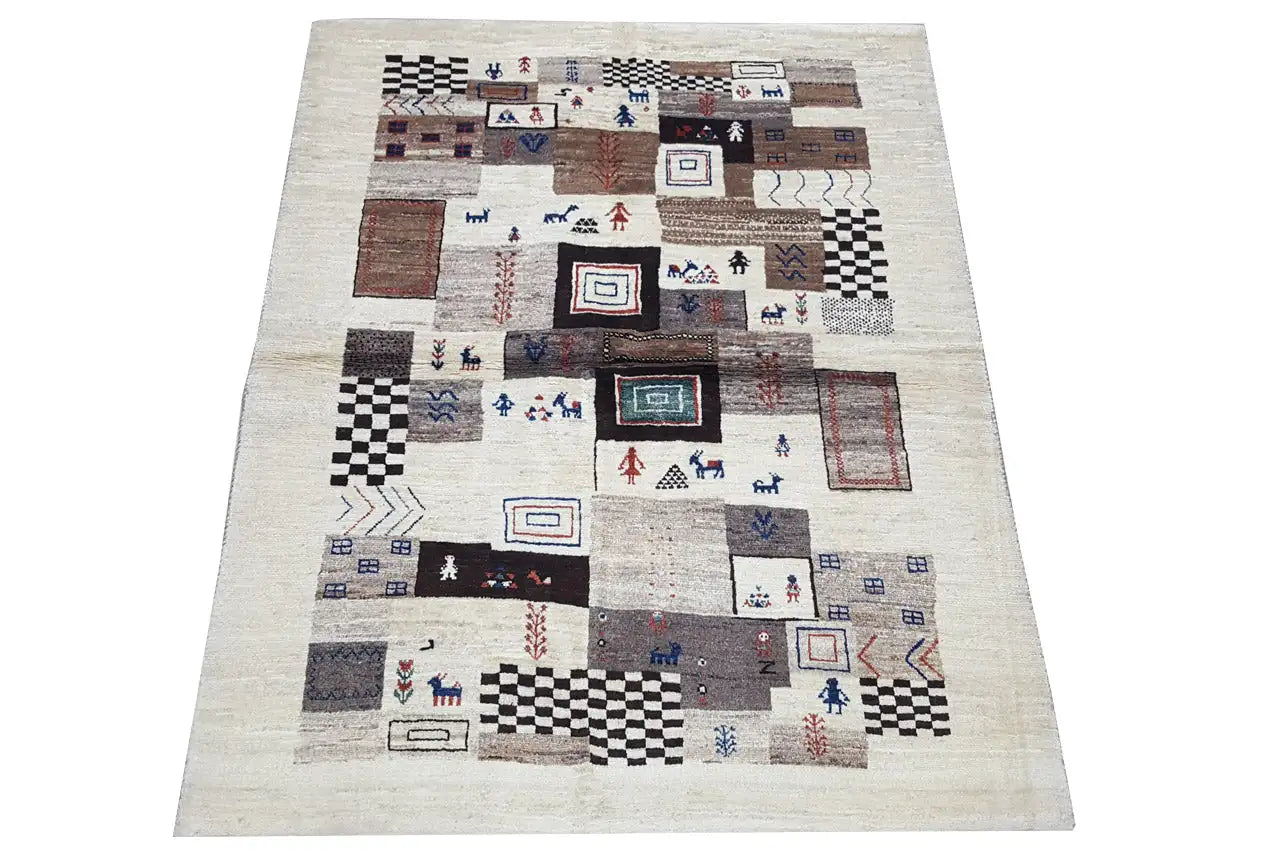 Gabbeh - Lori (136x106 cm) - German Carpet Shop