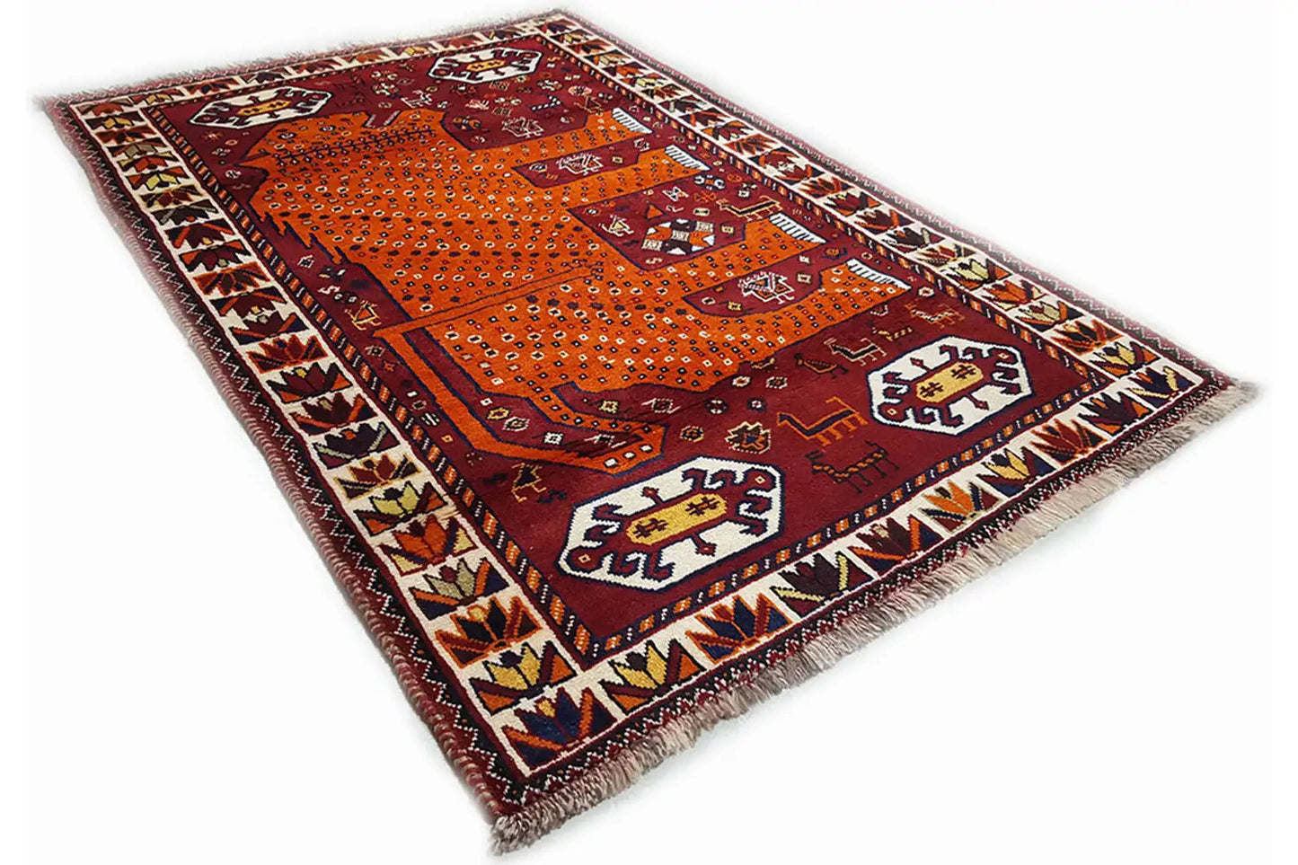 Löwen Gabbeh - 504297 - (198x115cm) - German Carpet Shop