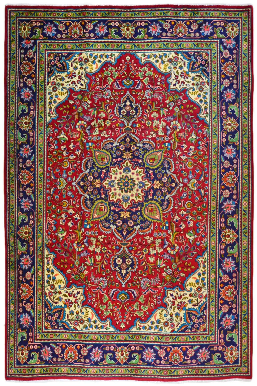  Täbriz Teppich - 403895583230189 (302x225 cm) - Premium Teppich from German Carpet Shop - Just €699! Shop now at German Carpet Shop