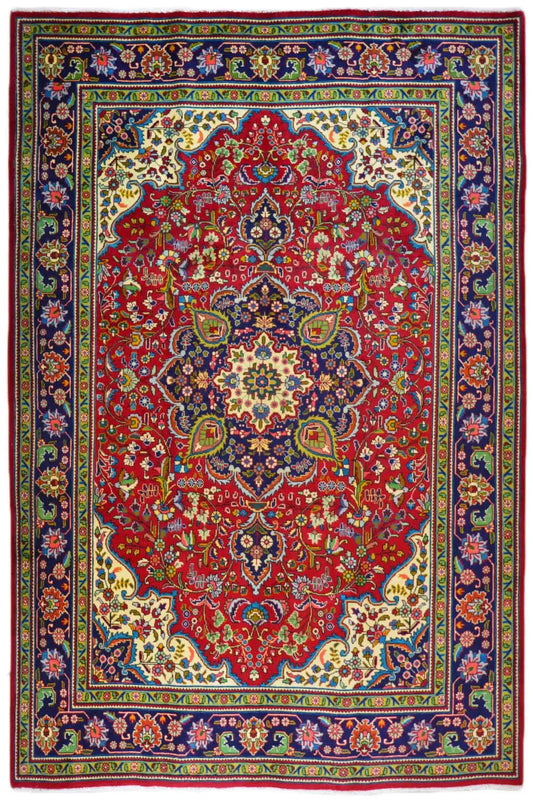  Täbriz Teppich - 403895583230189 (302x225 cm) - Premium Teppich from German Carpet Shop - Just €699! Shop now at German Carpet Shop