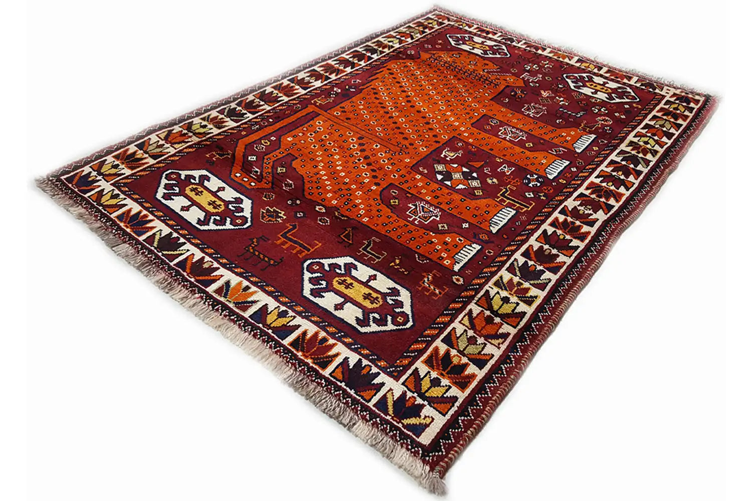 Löwen Gabbeh - 504297 - (198x115cm) - German Carpet Shop