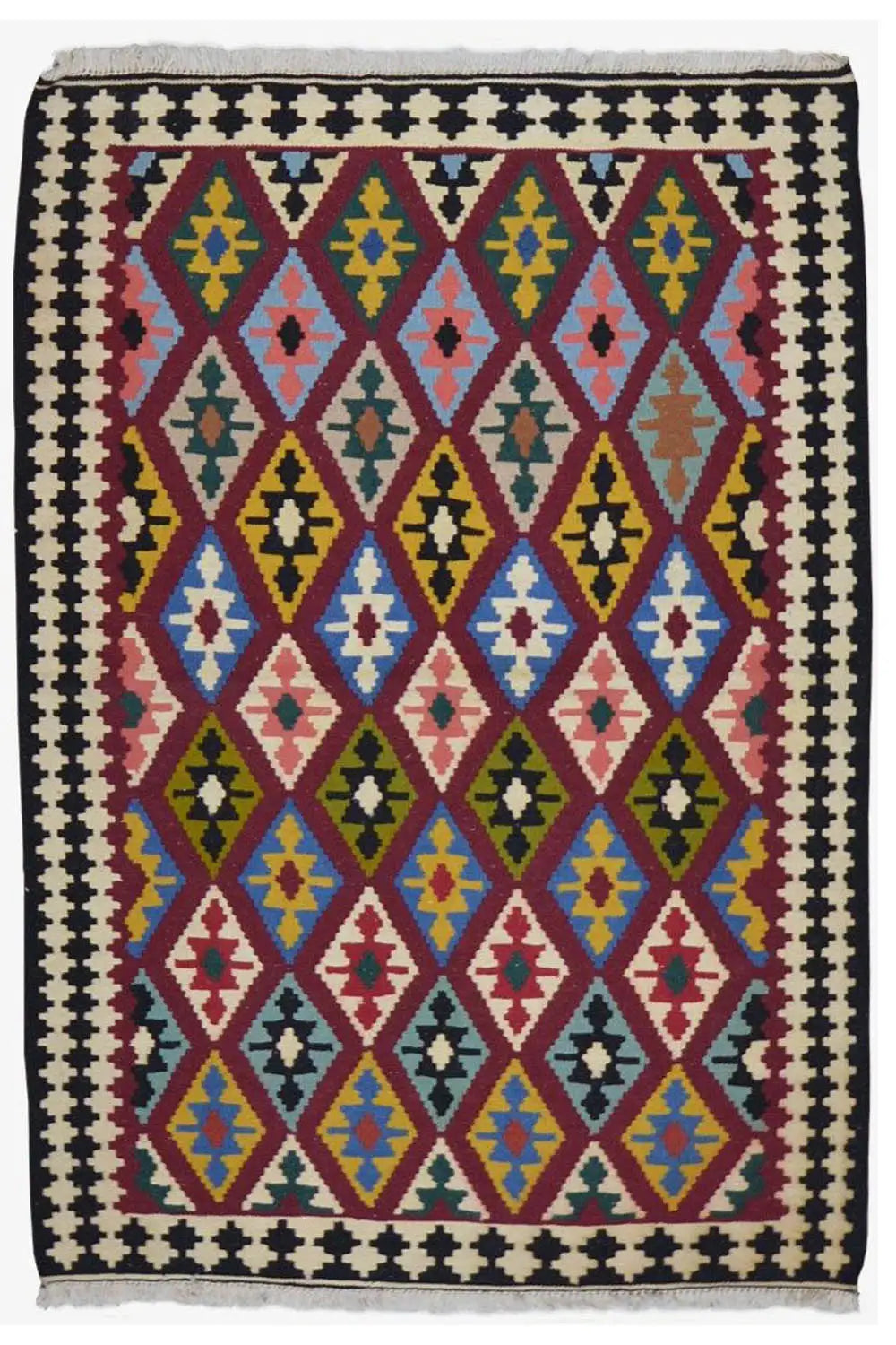 Kilim Qashqai - Multicolor 1PL 141x98 cm - German Carpet Shop
