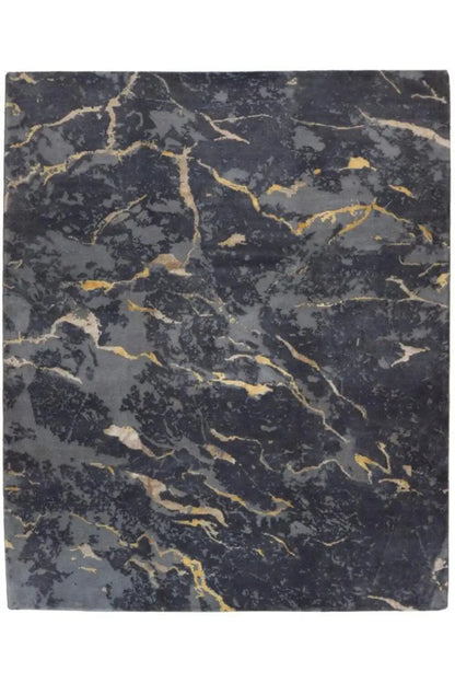 Designer Rug by Pascal Walter - Marble Black (307x253 cm) - German Carpet Shop