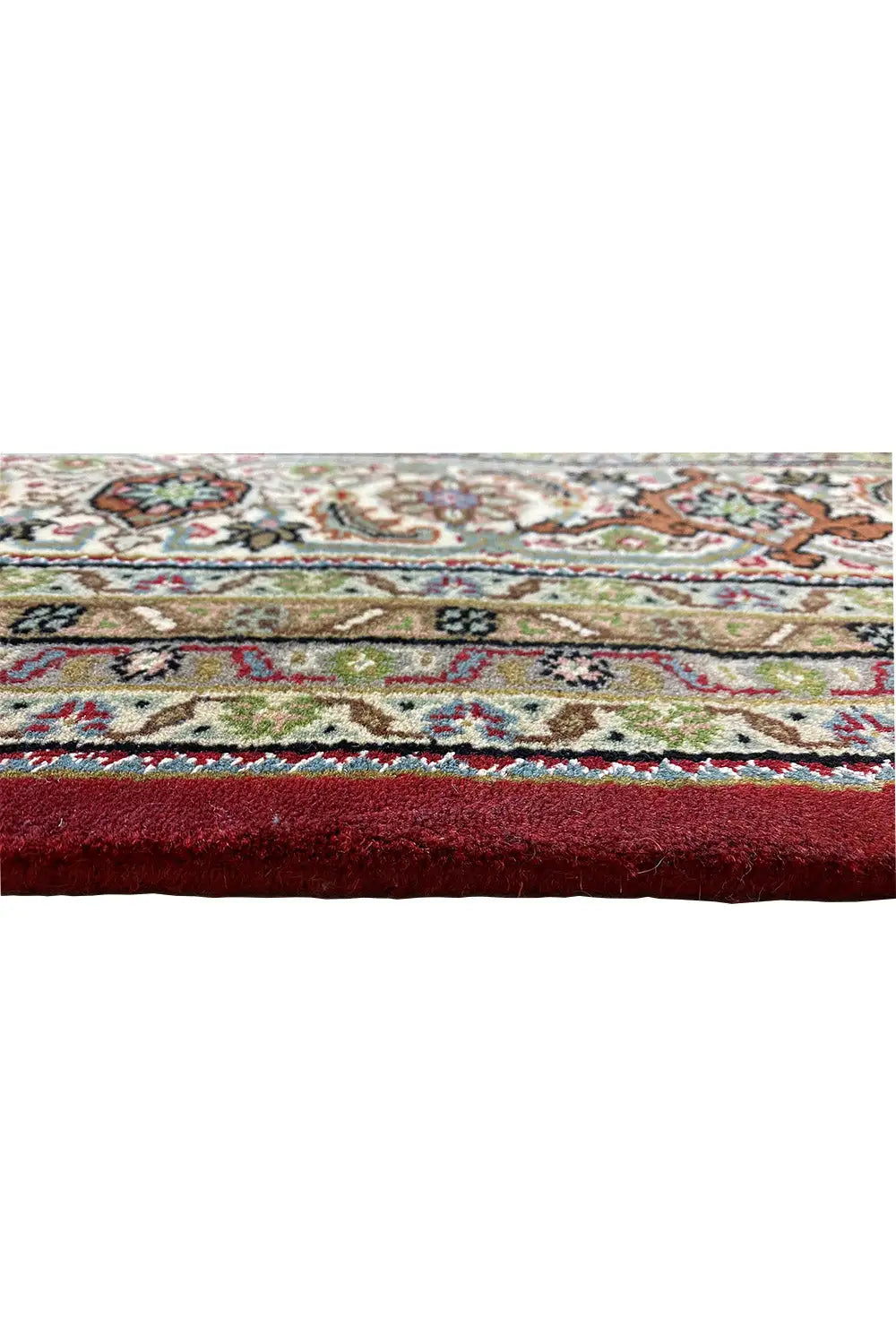  Indo Täbriz Teppich - 519402 (347x250 cm) - Premium Mahi from German Carpet Shop - Just €1800! Shop now at German Carpet Shop