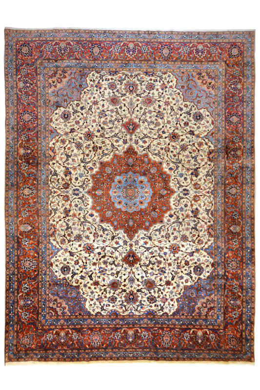 Täbriz Teppich - 8974953 (391x292cm) - German Carpet Shop