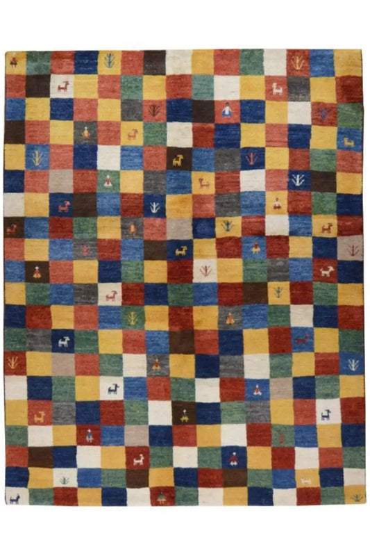 Gabbeh - (197x155 cm) - German Carpet Shop