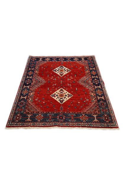  Qashqai Exklusiv 9701447 - (122x102 cm) - Premium Teppich from German Carpet Shop - Just €930! Shop now at German Carpet Shop