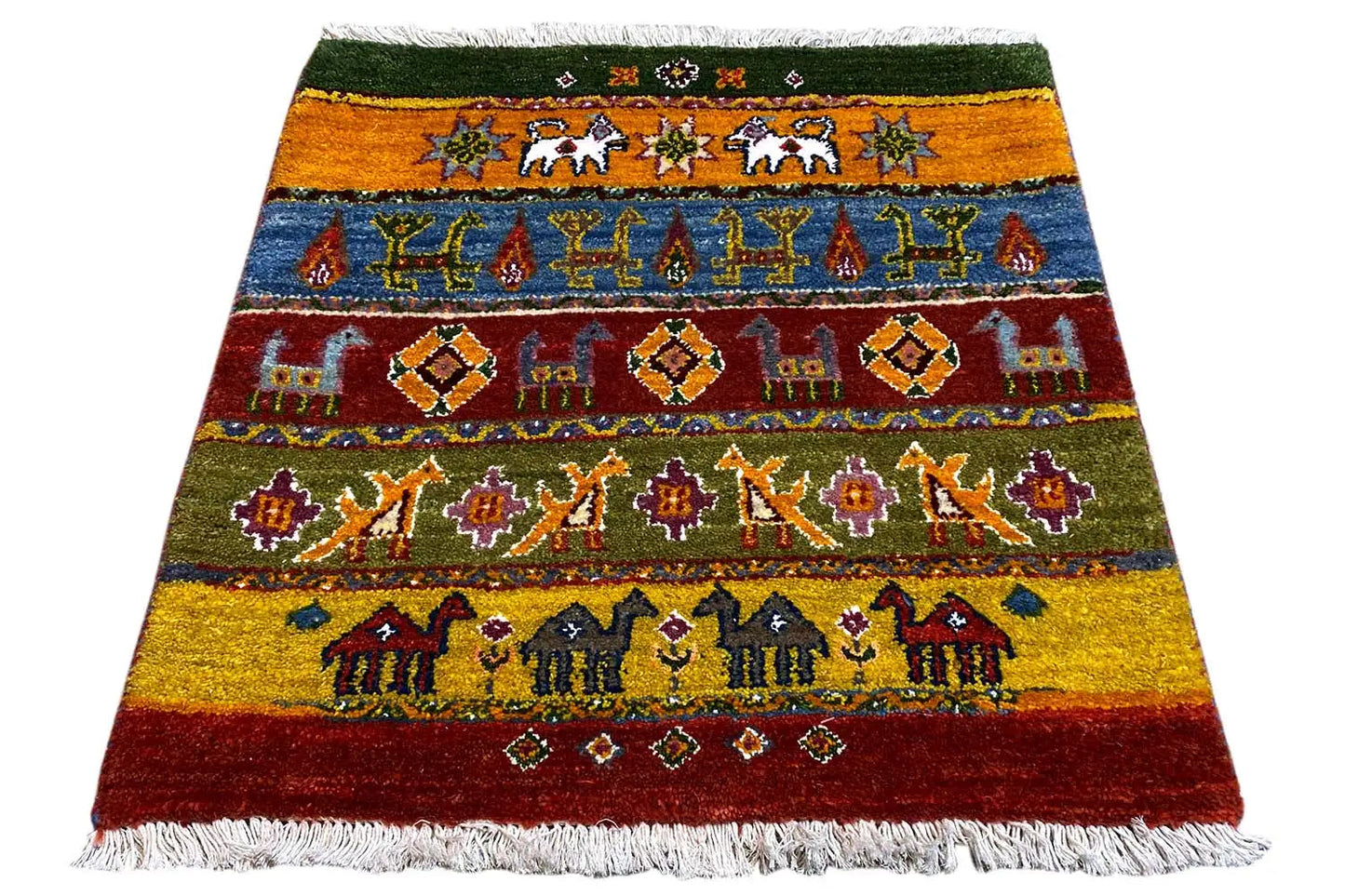 Gabbeh Lori - (63x62cm) - German Carpet Shop